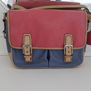 Coach Park Color Block Crossbody Bag